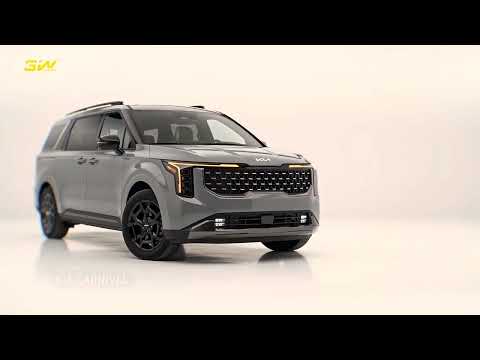 3W Kia Telluride 2020-2025 (Gas Models) Fits 7 & 8 Seat Custom Floor Mats& Cargo Liner Thorex™ All-Weather Protection