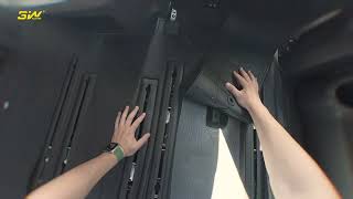 KIA Carnival 3W Floor Mats Install | floor mats for families with kids