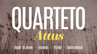 Lindas canções cantadas pelo Quarteto Attus, da AD Campinas, Goiânia, Goiás