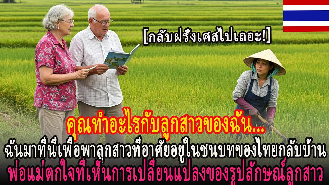 คู่สามีภรรยาชาวฝรั่งเศสมาที่ไทยเพื่อนำลูกสาวกลับบ้าน แต่กลับได้เห็นเหตุการณ์ที่น่าประหลาดใจ!
