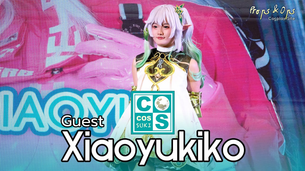 เกสต์คอสเพลย์ Xiaoyukiko ในงาน CosCos Suki #08 Stage On! - YouTube