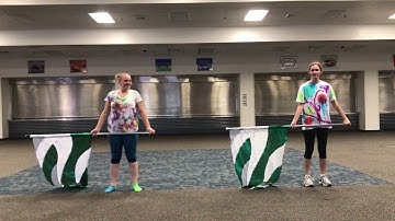 2017 Fight Song Flag Routine