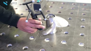 Precision Deburring with Mimic & OptiTrack | Casted Propeller Demo