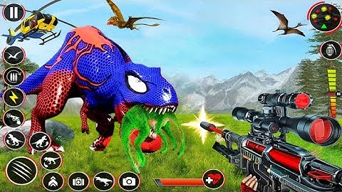 Real Dino Shooting Game 3D – Android Gameplay