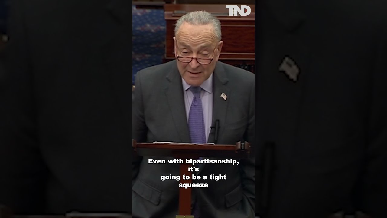 Sen Schumer Warns Of Tight Squeeze To Pass Government Funding Bill