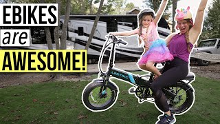 Why EBIKES are PERFECT for RVing with Kids