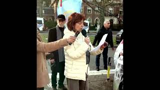 Protest outside the Iranian embassy Brussels 18 January 2026