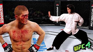 Khabib Nurmagomedov vs. Jay Wally | Karate (EA sports UFC 4)