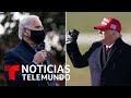 Trump y Biden siguen en busca de votos en estados clave | Noticias Telemundo