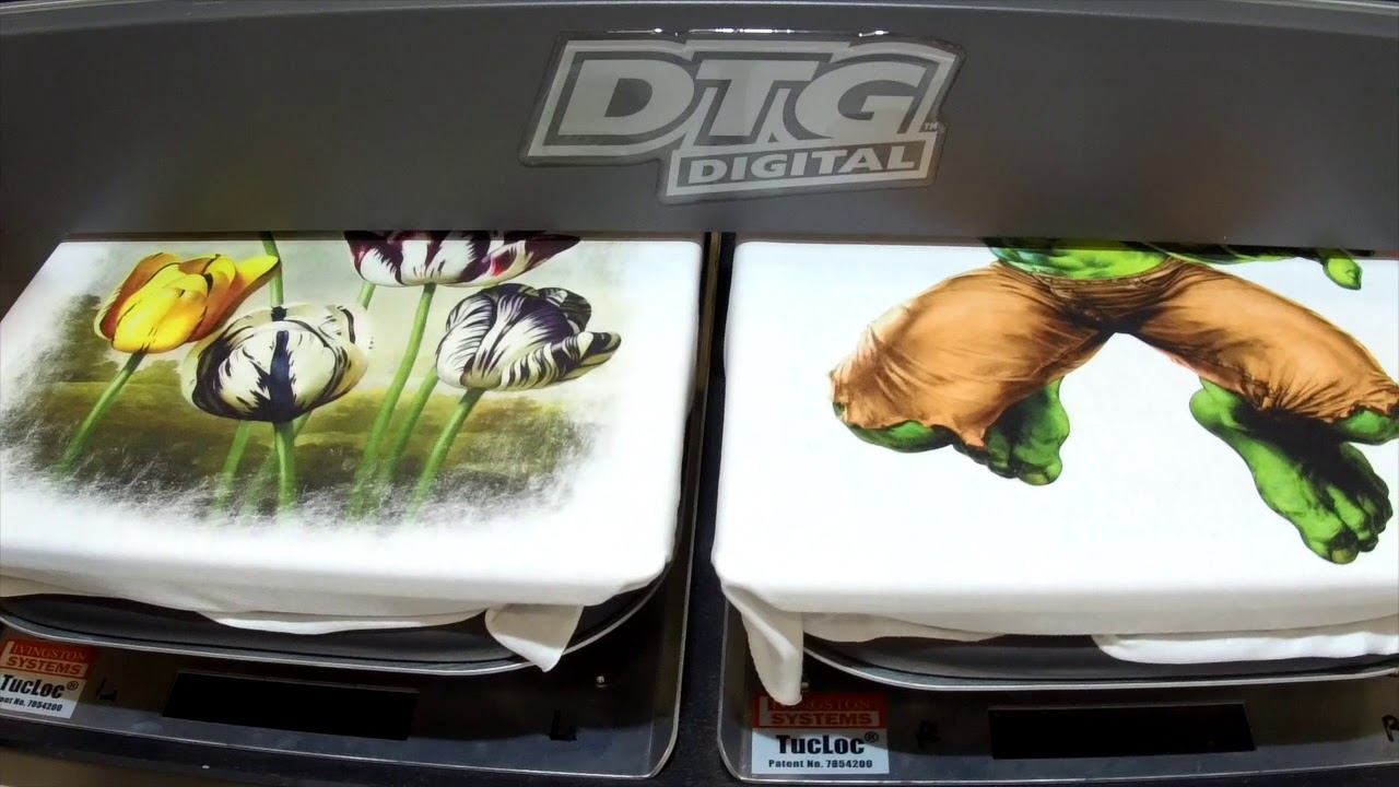 Принтер DTG Digital M2. Прямая печать на светлой ткани.