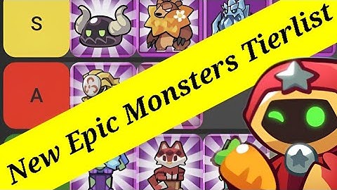 New Epic Monsters Tierlist and Rankings for Post Ascension Update | Summoner