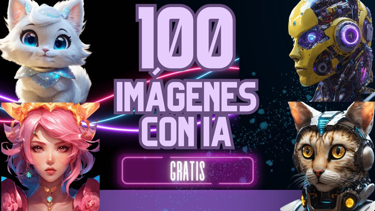 Crea 100 imágenes por Día 🤩 con Inteligencia Artificial 🤖 100% GRATIS 💯 ...