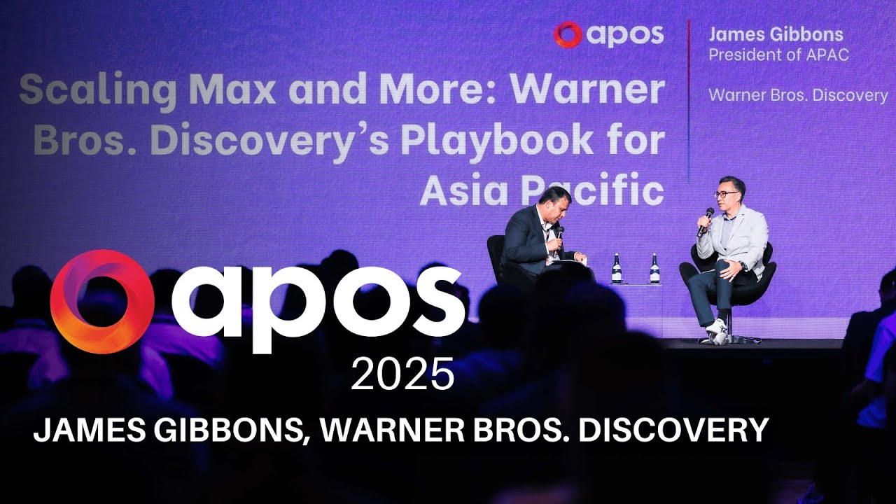 APOS 2025 Highlights: James Gibbons, President APAC, Warner Bros. Discovery