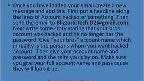 NEW DIABLO 2 ACCOUNT HACK!