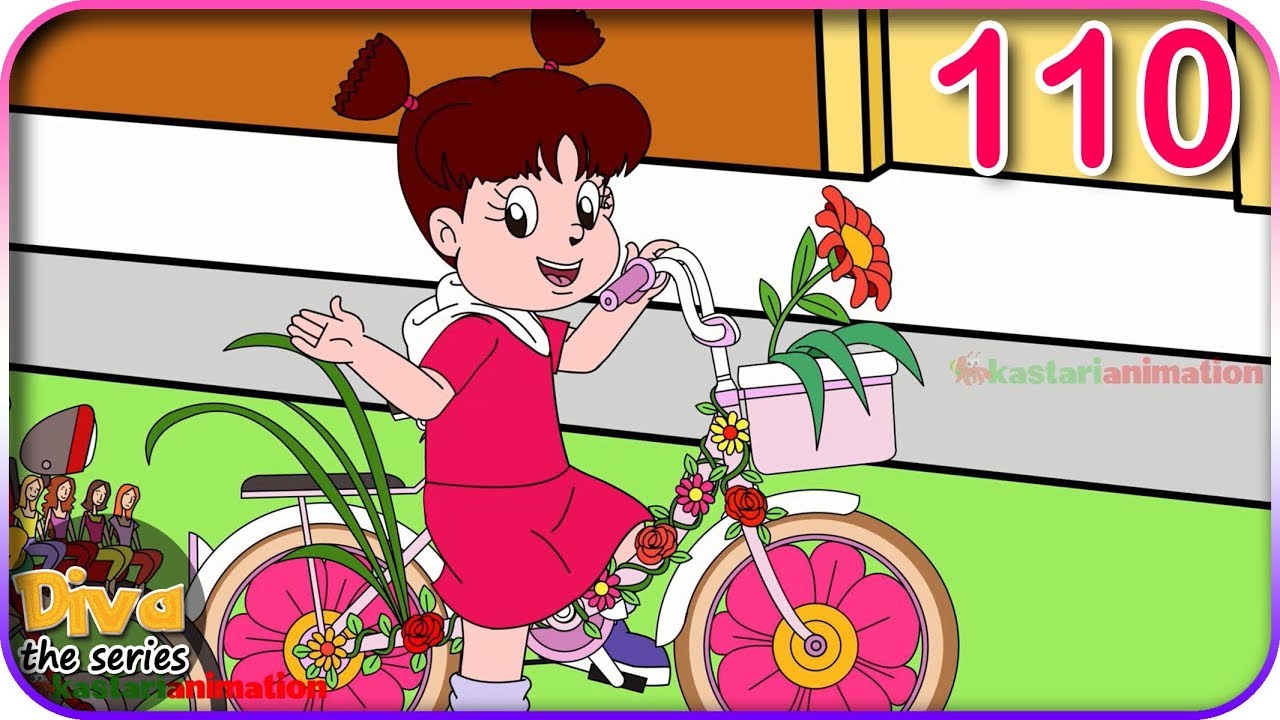 78+ gambar animasi naik sepeda HD