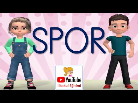 ÇOCUKLAR İÇİN GÜNLÜK SPOR HAREKETLERİ (3D ve Animasyon)