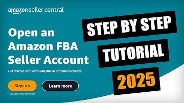 How to Open an Amazon UK Seller Account in 2025 (FULL Step by Step Tutorial)
