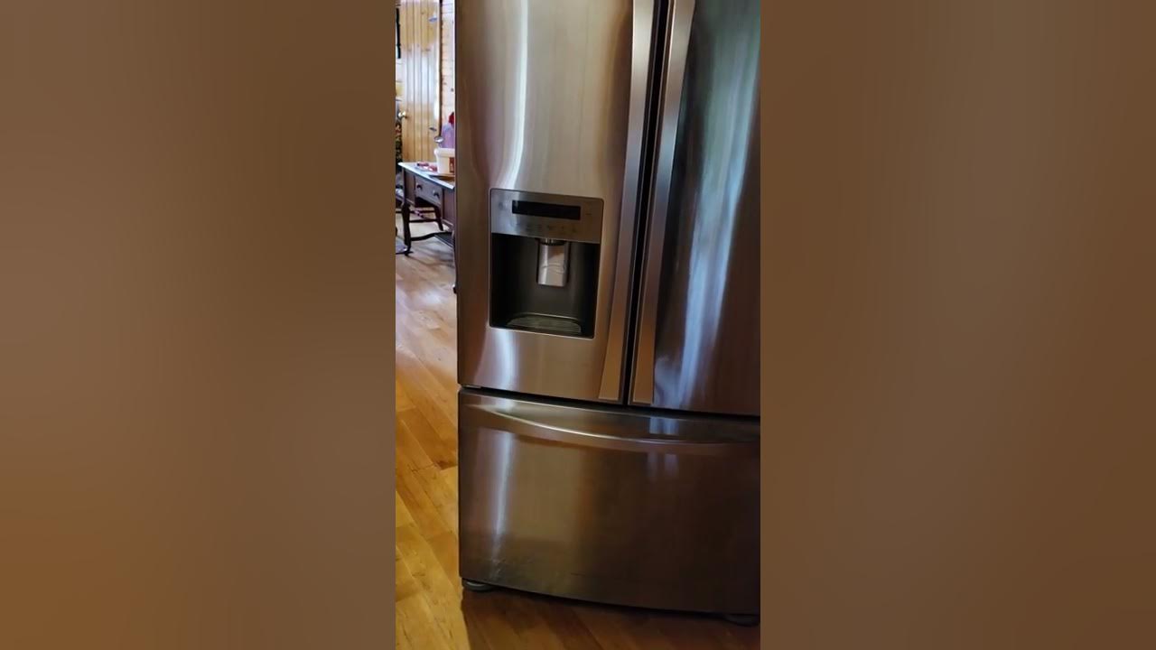 Repair water leak of a Kenmore Elite Refrigerator side by side in 5