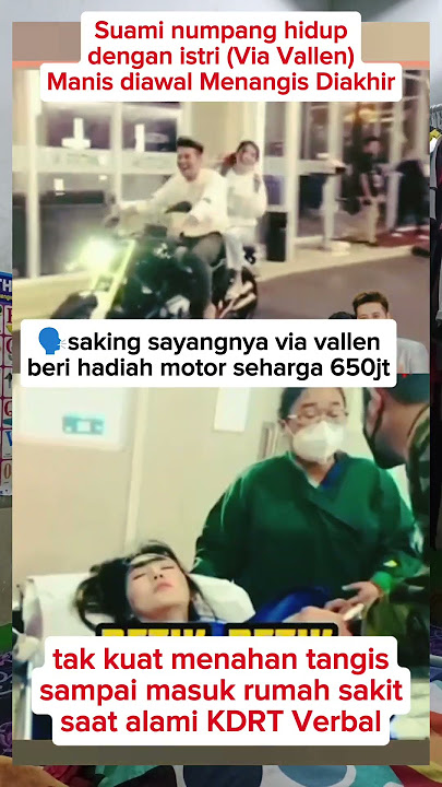 Tak kuat menahan nangis via vallen menceritakan kdrt yang dialaminya #shorts #viavallen