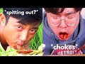 😂 mukbang FAILS that make me LAUGH 🤣  // that are too relatable reaction funny try not to laugh asmr