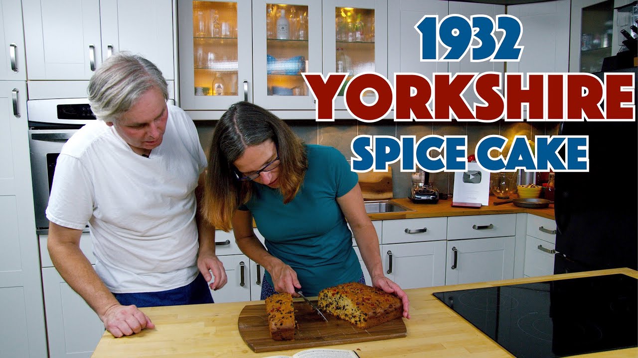 1932 Yorkshire SPICE CAKE Recipe | Glen And Friends Cooking