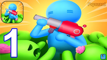 Stick Zombie Defense - Gameplay Walkthrough Part 1 Stickman War Zombie Base Defense (iOS, Android)