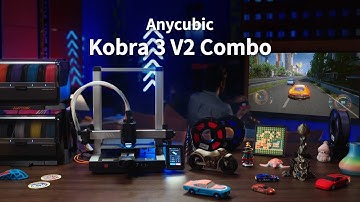 🚀 Redefine Possibilities with the NEW Anycubic Kobra 3 V2 Combo! 🎨