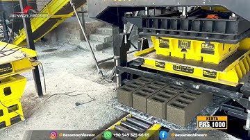 Hollow Block Machine Installation And Testing - PRS1000