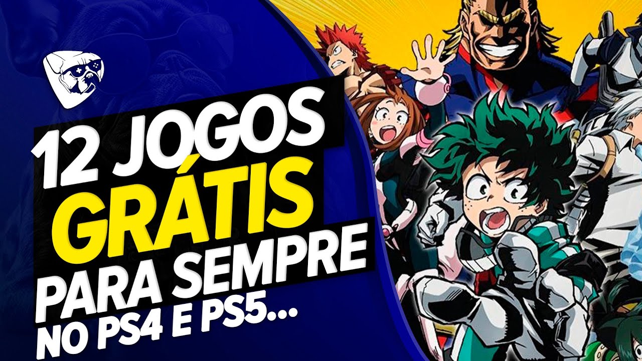 12 JOGOS GRÁTIS PARA SEMPRE PARA JOGAR NO PS4 e PS5 EM 2023 !!! 