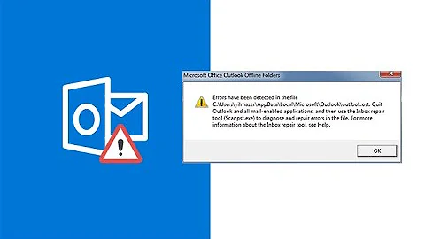 How to repair Outlook Data Files ( .Ost / .Pst) in Outlook 2016 / 2013 / 2010 / 2007