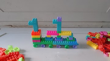 5 Minutes Satisfying With Unboxing Building Blocks Train | Cute Blocks Set Review Toys