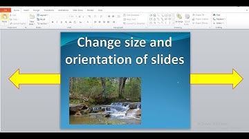How to change slide size and orientation in PowerPoint | Changing slide dimensions in PowerPoint