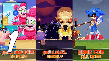 Monsters Crusher: ASMR Bucket Gameplay Walkthrough #1 (Android, IOS)