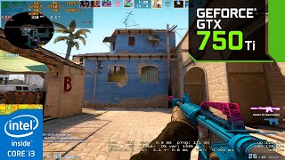 CS:GO : GTX 750 Ti + i3-10105f : FACEIT