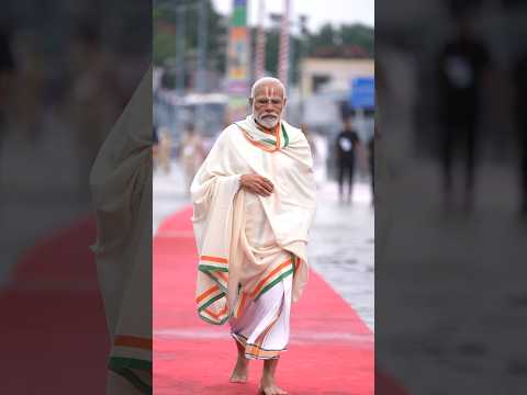 PM Modi prays at the divine &amp; devotional Lord Venkateshwara Mandir in Tirupati, AP