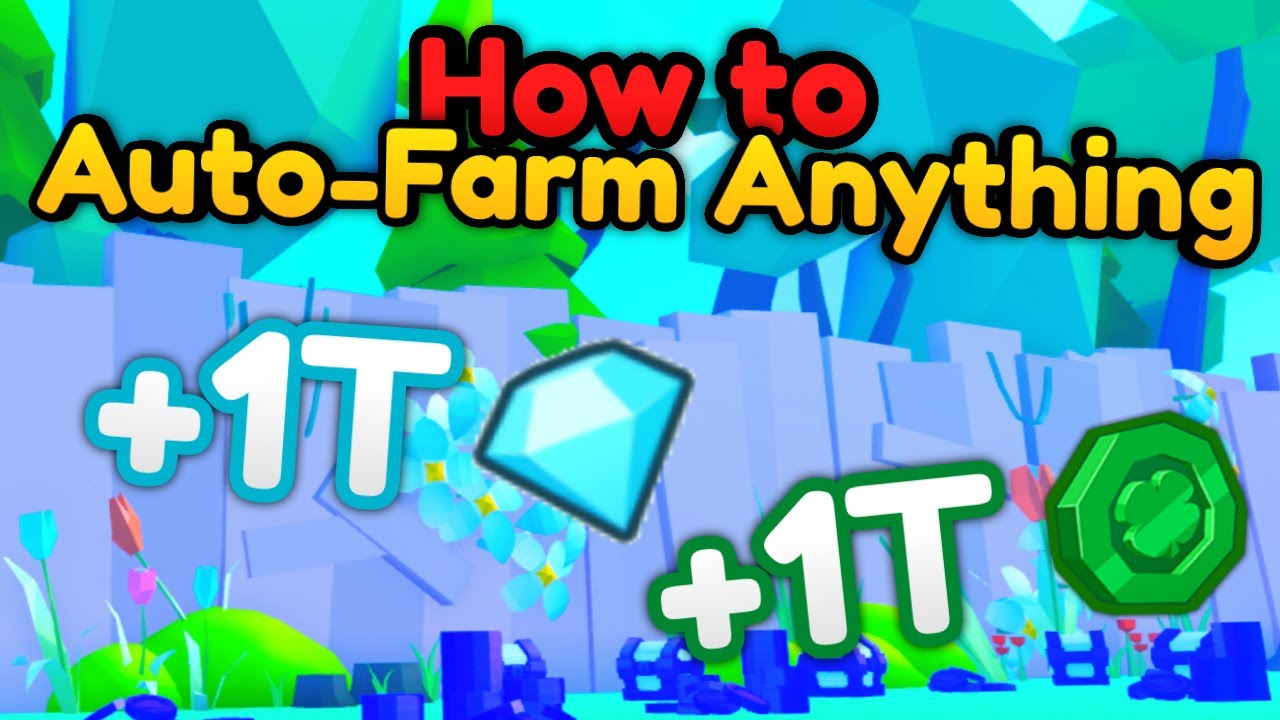 Pet Simulator X Auto Farming -Full Automatic AFK Farming in Roblox -  Autoclicker in Roblox Games. 