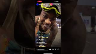 NBA BEN10 DISSING OPS ON IG LIVE!!!😳