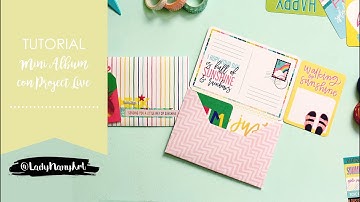 Mini Album con Project Life Cards