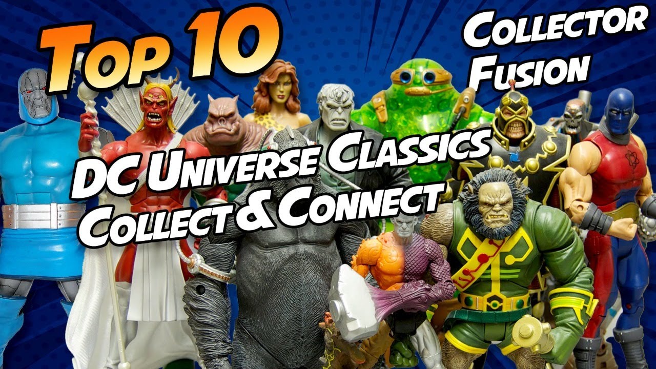 Top 10 DC Collect & Connect Figures - Collector Fusion - EP #35