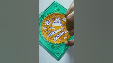 Ultimate Satisfying ASMR Spiral Patterns Art | Calming Audio & Visuals! #art #shorts #spirograph