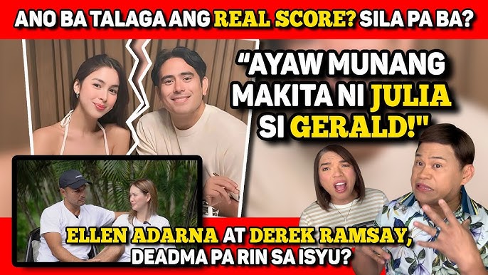 JULIA BARRETTO, AYAW MUNANG MAKITA SI GERALD! 🔴 KRIS AQUINO, KAYA PA! 🔴 ELLEN AT DEREK, KELAN AAMIN?