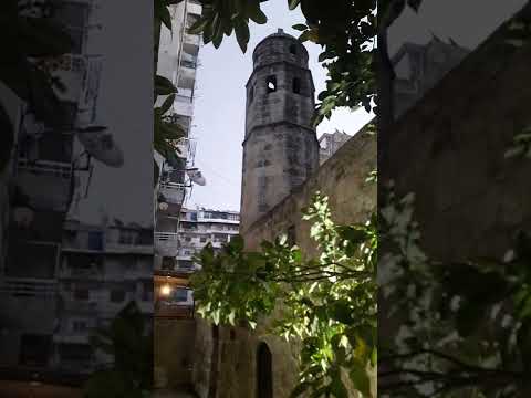 أذان المغرب من جامع الفتاحي باللاذقية