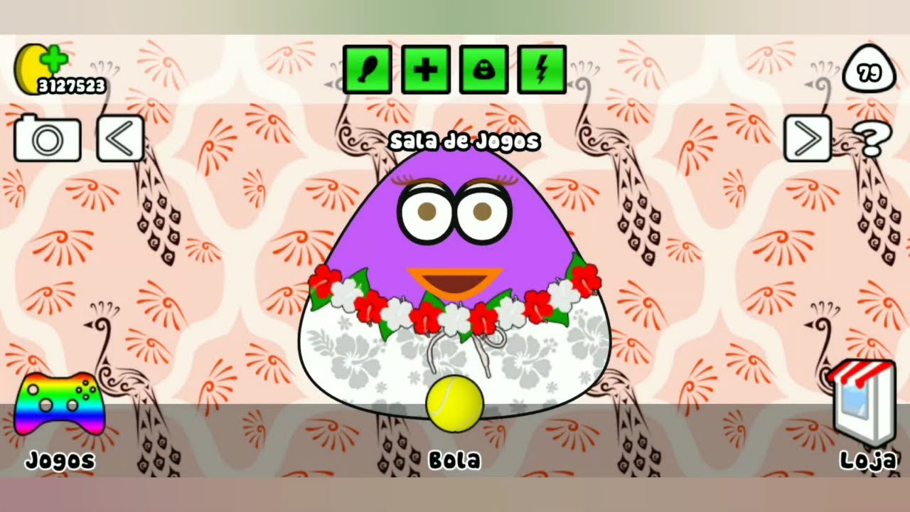 POU, Jogo Pou, Jogo de celular, Bichinho virtual, #rafaalikadan