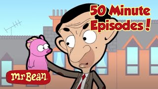 Bean meets Pinky 🦝| Mr Bean Animated Season 1 | Full Episodes | Mr Bean Cartoons