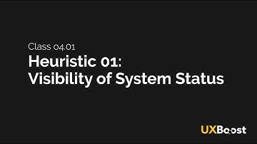 Visibility of System Status