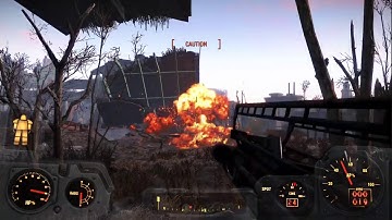 Rust Devils Get Obliterated by Fatman | Fallout 4