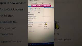 File Ko ZIP File Banaana Sikhe 💻 | Ek Click Mein File Compress Kare 😍