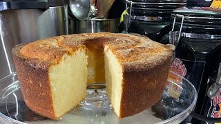 MY FAVORITE POUND CAKE/OLD SCHOOL BUTTERMILK POUND CAKE/FRIDAY NIGHT CAKE OF THE WEEK SEGMENT