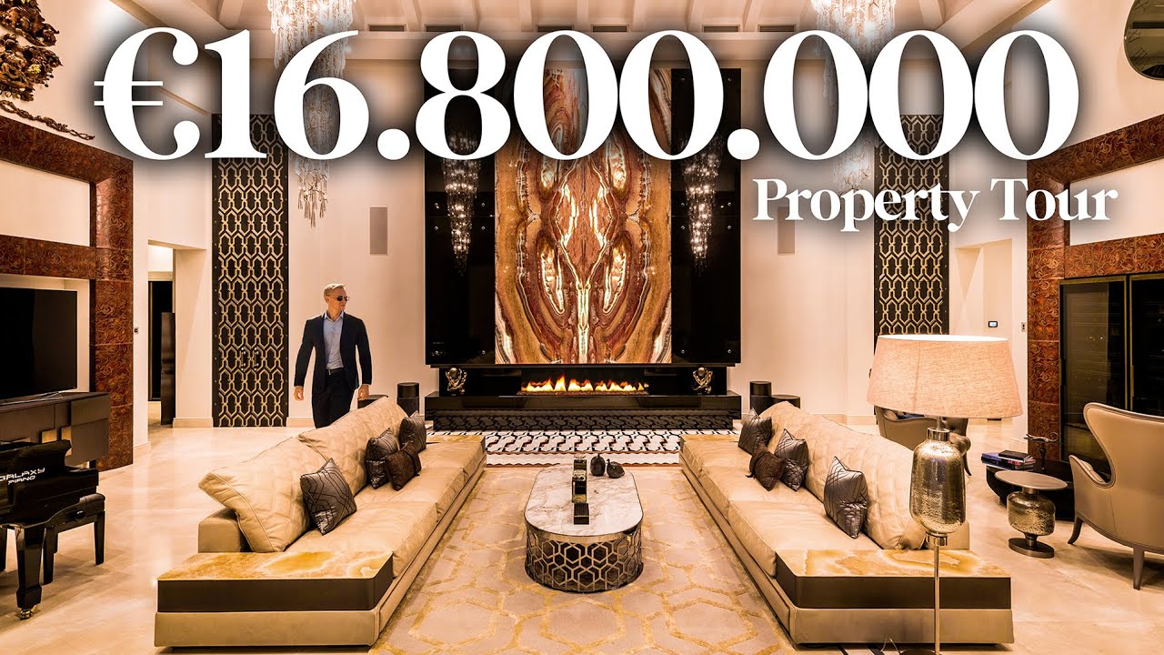 Внутри мега-дома в Загалете за 16.800.000 евро с видом на море | Визит в Друмелию