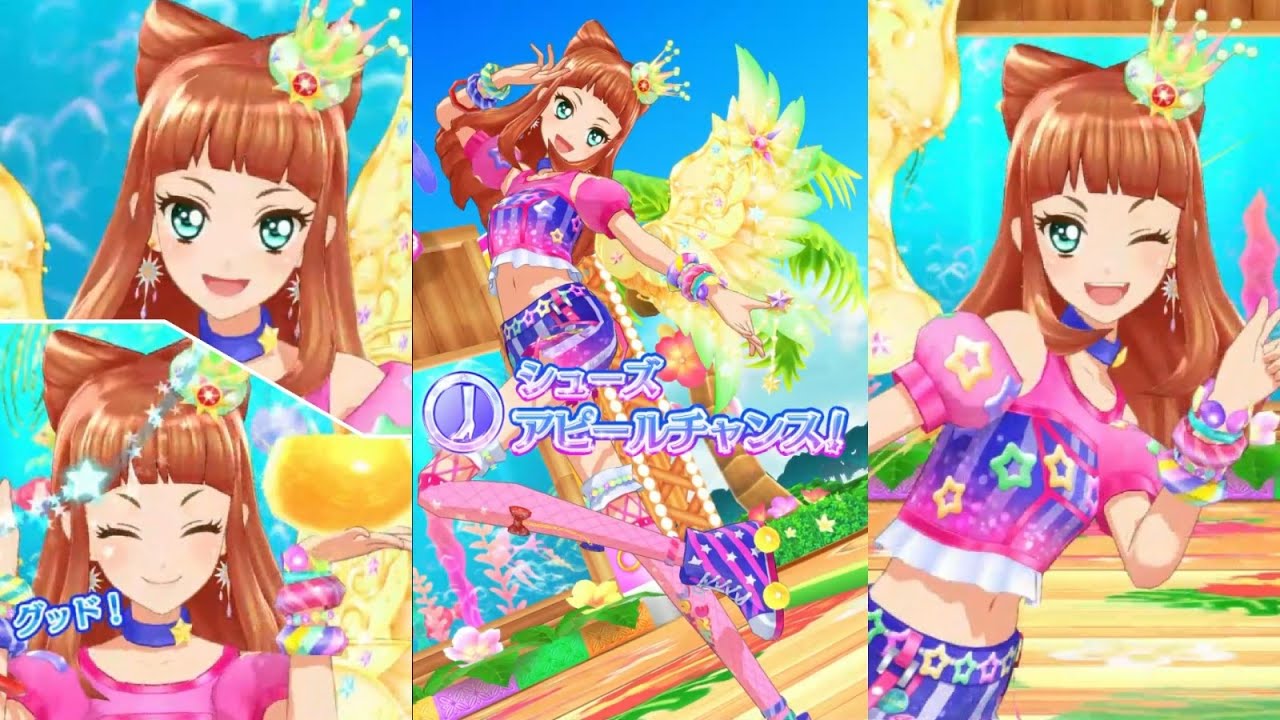 早乙女あこ デフォルト柄 筐体カード アイカツオンパレード！